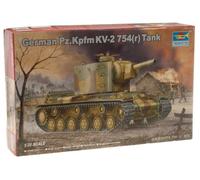 TRUMPETER 00367 1:35 German Pz.Kpfm KV-2 754(r) Tank
