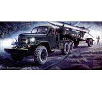 Trumpeter 1/35 HQ-2 missile on transport trailer # 00205 - Plastic Model Kit