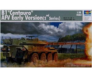 Trumpeter 1/35 Italian B1 Centauro Tank Destroyer # 00386 - Plastic Model Kit