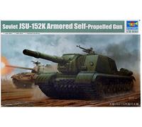Trumpeter 05591 - 1:3 5 Soviet JSU-152K Armored Self Propelled Gun - New