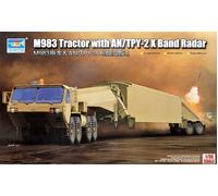 Trumpeter Model Kit 1/35 M983 Tractor with AN/TPY-2 X Band Radar 01059