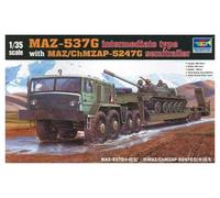 Trumpeter 1:35 - MAZ537 Soviet Tank Transporter