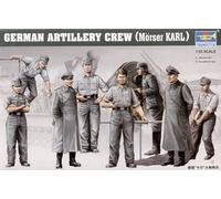 Trumpeter 00409 - 1:3 5 German Artillery Crew for Mortar Karl - New