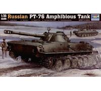 Trumpeter 1/35 Russian PT-76 Light Amphibious Tank # 00380 - Plastic Model Kit