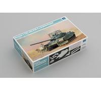 Russian T-72B1 with KTM-6 & Grating Armour 1:35 Model Trumpeter