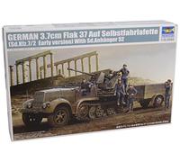 TRU01525 - Trumpeter 1:35 - Sd.Kfz.7/2 3.7cm FlaK 37 (Early Version)
