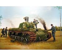 Trumpeter 1/35 Soviet KV-8 Heavy Tank # 01565 - Plastic Model Kit