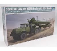 Trumpeter 1:35 - Zil-131V tow 2T3M1 Trailer w/missile