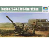 Trumpeter 1/35 ZU-23-2 Russian Anti-aircraft Gun # 02348 - Plastic Model Kit