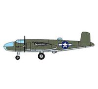 Trumpeter 06401 - 1:350 B-25 - Pre-Painted - New