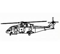 Trumpeter 1: 350 - EH-101 Merlin Helicopter (3 pcs)