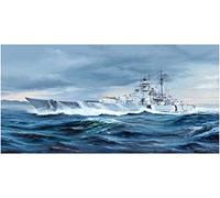 Trumpeter 05358 German Bismarck Battleship 1940 Plastic Kit 1/350 Scale -Courier