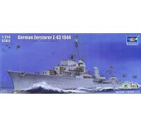 Trumpeter 1/350 German Zerstorer Z-43 1944 # 05323 - Plastic Model Kit