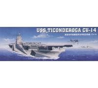 Trumpeter 1/350 USS Ticonderoga CV-14 aircraft carrier # 05609 - Plastic Mode...