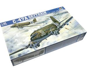 Trumpeter 1/48 Douglas C-47A Dakota Skytrain # 02828 - Plastic Model Kit