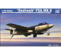 Trumpeter 1/48 Hawker Sea Hawk FGA Mk. 6 # 02826 - Plastic Model Kit