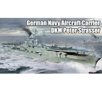 Trumpeter Model Kit - DKM Peter Strasser Aircraft Carrier - 1:700 Scale - 06710