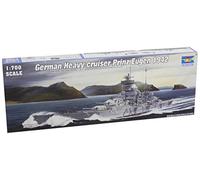 German Cruiser Prinz Eugen 1942 Battleship 1:700 Plastic Model Kit TRUMPETER