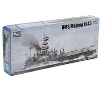 TRU05799 - Trumpeter 1:700 - HMS Malaya Battleship (1943)