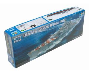 Trumpeter 1:700 - Italian Navy Battleship RN Roma (1943)