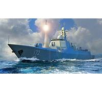 Pla Navy Type 052d Destroyer 1:700 Model Kit Trumpeter