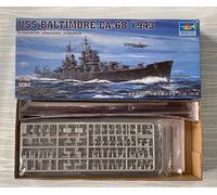 Trumpeter 1/700 USS Baltimore CA68 Heavy Cruiser 1943 Model Kit (US IMPORT)