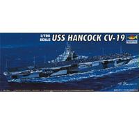 Trumpeter 1/700 USS Hancock Aircraft Carrier Model Kit (US IMPORT)