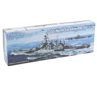 Uss North Carolina Bb-55 Aircraft Carrier 1:700 Plastic Model Kit