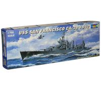 Trumpeter 1/700 USS San Francisco CA38 Heavy Cruiser 1942 Model Kit (US IMPORT)