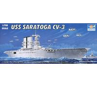 Trumpeter 1/700 USS Saratoga CV-3 # 05738 - Plastic Model Kit