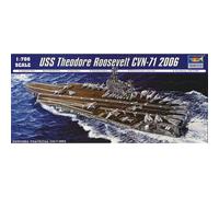 Trumpeter 1/700 USS Theodore Roosevelt CVN71 Aircraft Carrier 2006 M (US IMPORT)