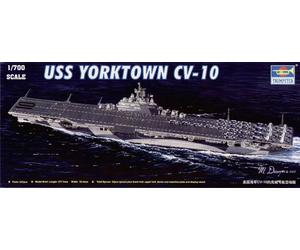 Trumpeter 1/700 USS Yorktown CV-10 Aircraft carrier # 05729 - Plastic Model Kit
