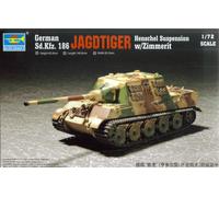 Trumpeter 1/72 (20mm) JagdTiger (Henschel) with Zimmerit