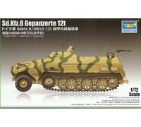 Trumpeter 1/72 (20mm) Sd Kfz 8 Gepanzerte 12t Half Track