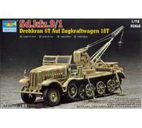 Trumpeter 1/72 (20mm) Sd Kfz 9/1 "Famo" with Bilstein Crane (Late Production)