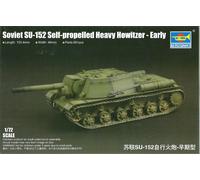 Trumpeter Model Kit SU-152 Self-Propelled Heavy Howitzer 1:72 07129 – Early