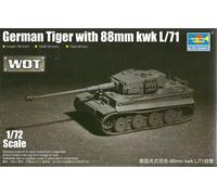 Trumpeter 1/72 (20mm) Tiger I With 88mm KwK 43 L/71 (WOT)
