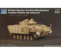 Trumpeter 1/72 British Army Warrior MCV80 Tracked Armoured Vehicle Model Kit