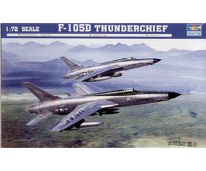 Trumpeter 1/72 F-105D Thunderchief # 01617 - Plastic Model Kit