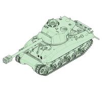 TRU07169 - Trumpeter 1:72 - French M4 Sherman Tank