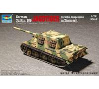 Trumpeter 1/72 German SdKfz 186 Jagdtiger Tank with Zimmerit (Porsch (US IMPORT)