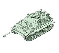 Trumpeter 1/72 Pz.Kpfw.VI Tiger I 88mm kwk L/71 # 07164