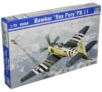Trumpeter 1/72 Hawker Sea Fury FB11 Fighter (US IMPORT)