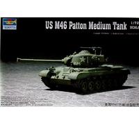 Trumpeter Plastic Model Kit US M46 Patton Medium Tank 1:72 (07288)