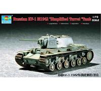 Trumpeter 1/72 Russian KV1 Mod 1942 Tank (Simplified Turret) (US IMPORT)