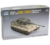 Trumpeter 1:72 - Sd.Kfz.182 King Tiger (Henschel) Zimmerit