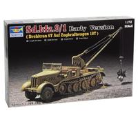 Trumpeter 07253 1/72 Sd.kfz.9/1 Early Version(Drehkran 6t auf Zugkraftwagen 18t)