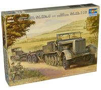 TRUMPETER 07275 1:72 Sd.Kfz.9 (18t) Half-track & Sd.Ah.116 Trailer
