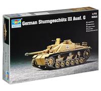 German Sturmgeschutz III Ausf.G Tank 1:72 Plastic Model Kit TRUMPETER