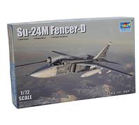 Trumpeter Model Kit Su-24M Fencer-D 1:72 Scale 01673 New